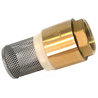 Клапан обратный 3/4" вертикальный+сетчатый фильтр ACR