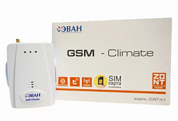 Термостат GSM-Climate ZONT-H1 ЭВАН